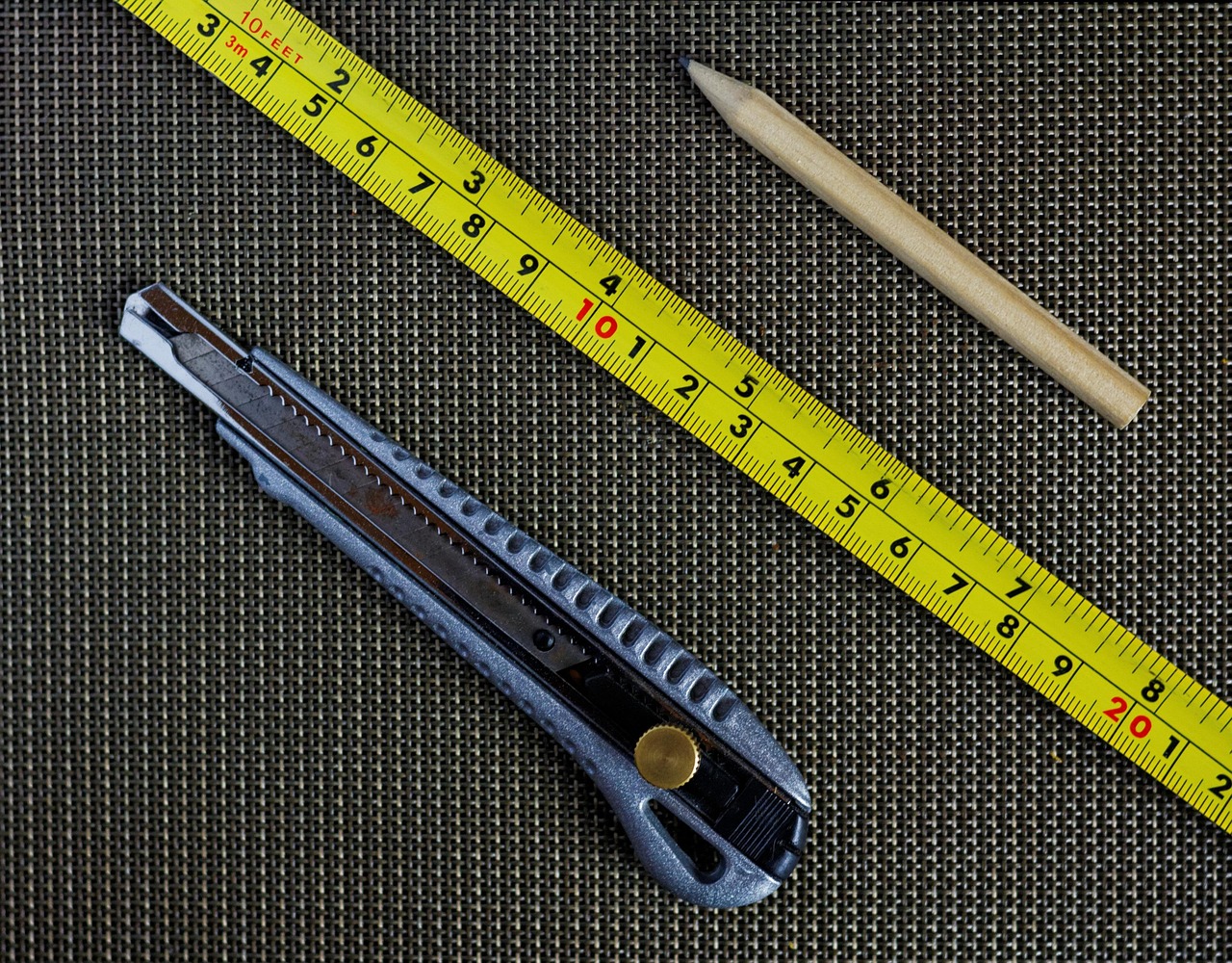 A small tool kit in a drawer